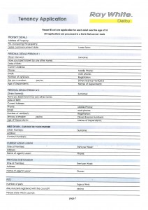 Application Form Application Form