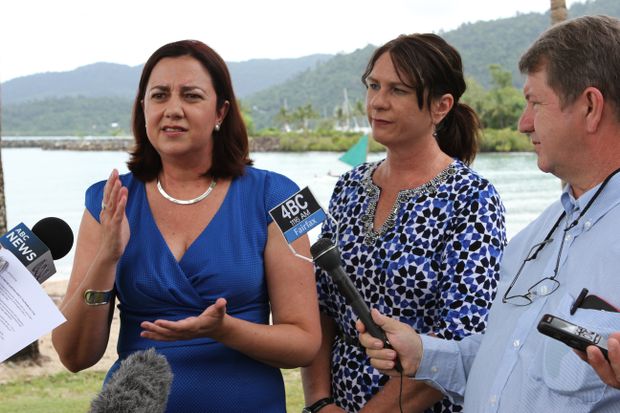 Labor leader in Airlie Labor leader in Airlie