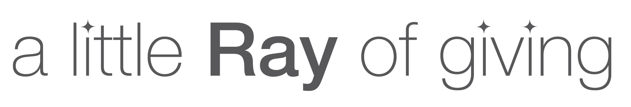 A Little Ray of Giving_logo A Little Ray of Giving_logo