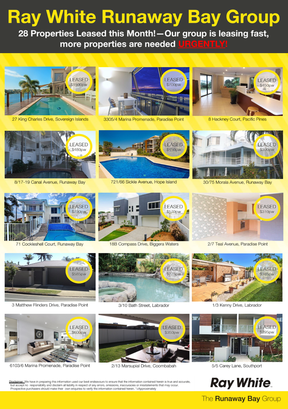 28 Leased this Month