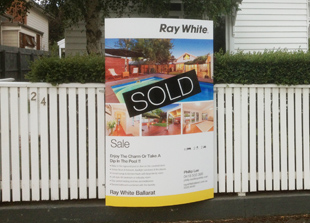 Sign - SOLD Sign - SOLD