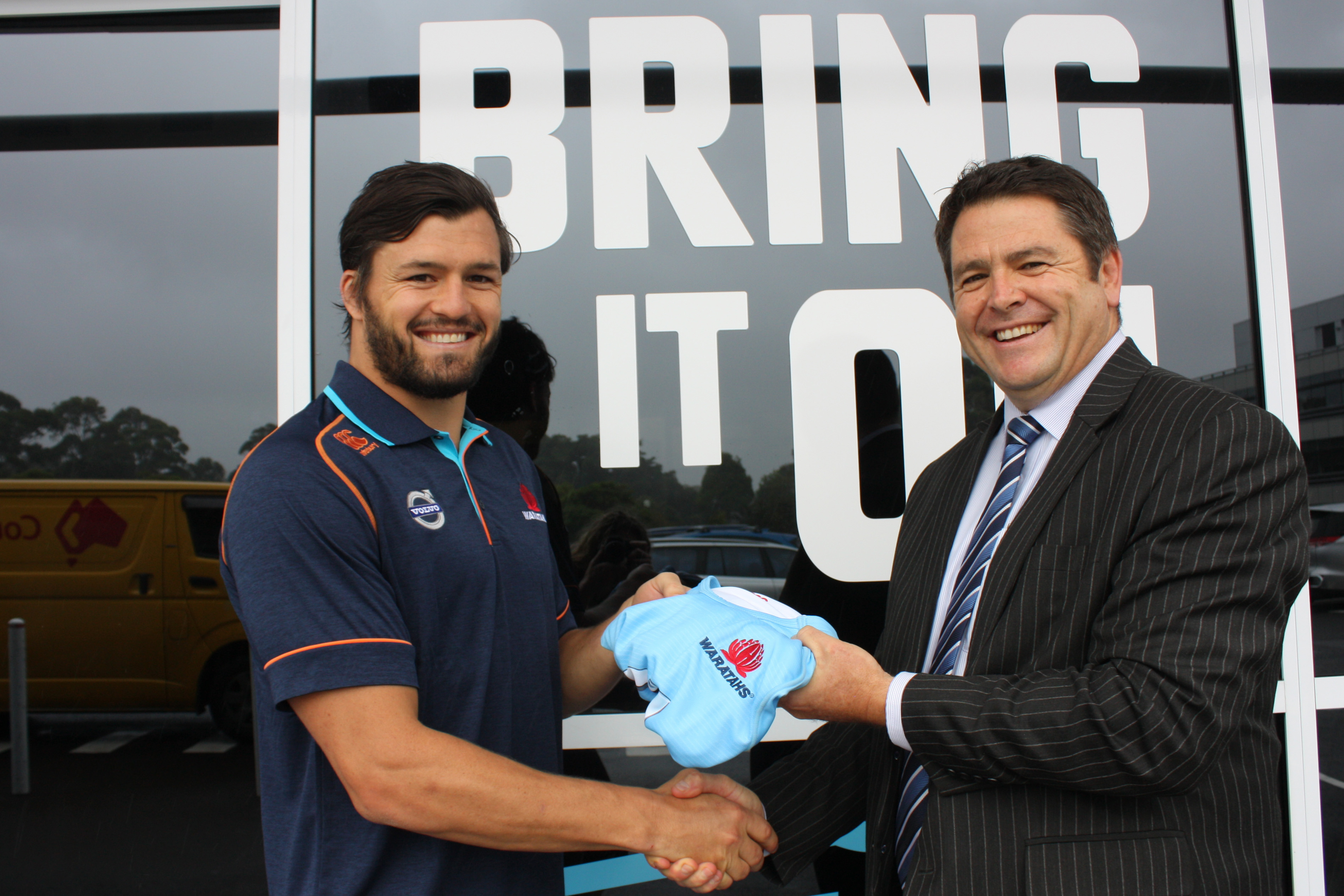 Adam Ashley-Cooper and Steven Nell, CEO Ray White NSW.jpg MUST CREDIT waratahs.com.au Adam Ashley-Cooper and Steven Nell, CEO Ray White NSW.jpg MUST CREDIT waratahs.com.au