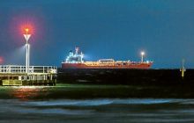 stranded tanker