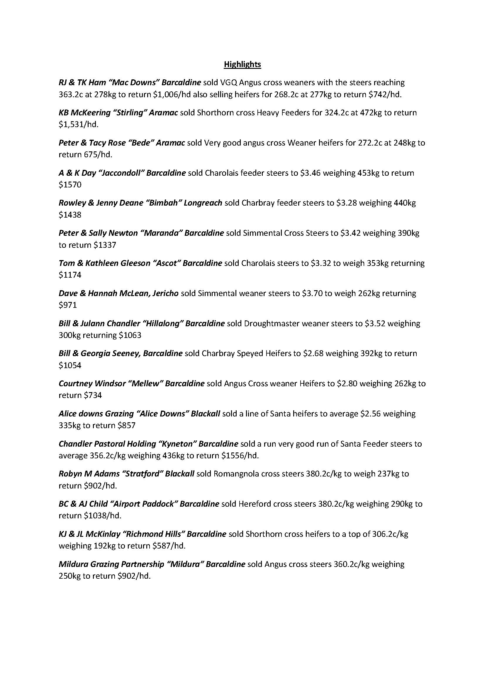Livestock Ray White Longreach