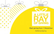 Website tile - A little Ray of giving 2015 - Ray White AUS