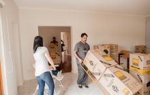 The Alessi family moving into their new 5 Medfield Ave, Avondale Heights home - March 2015